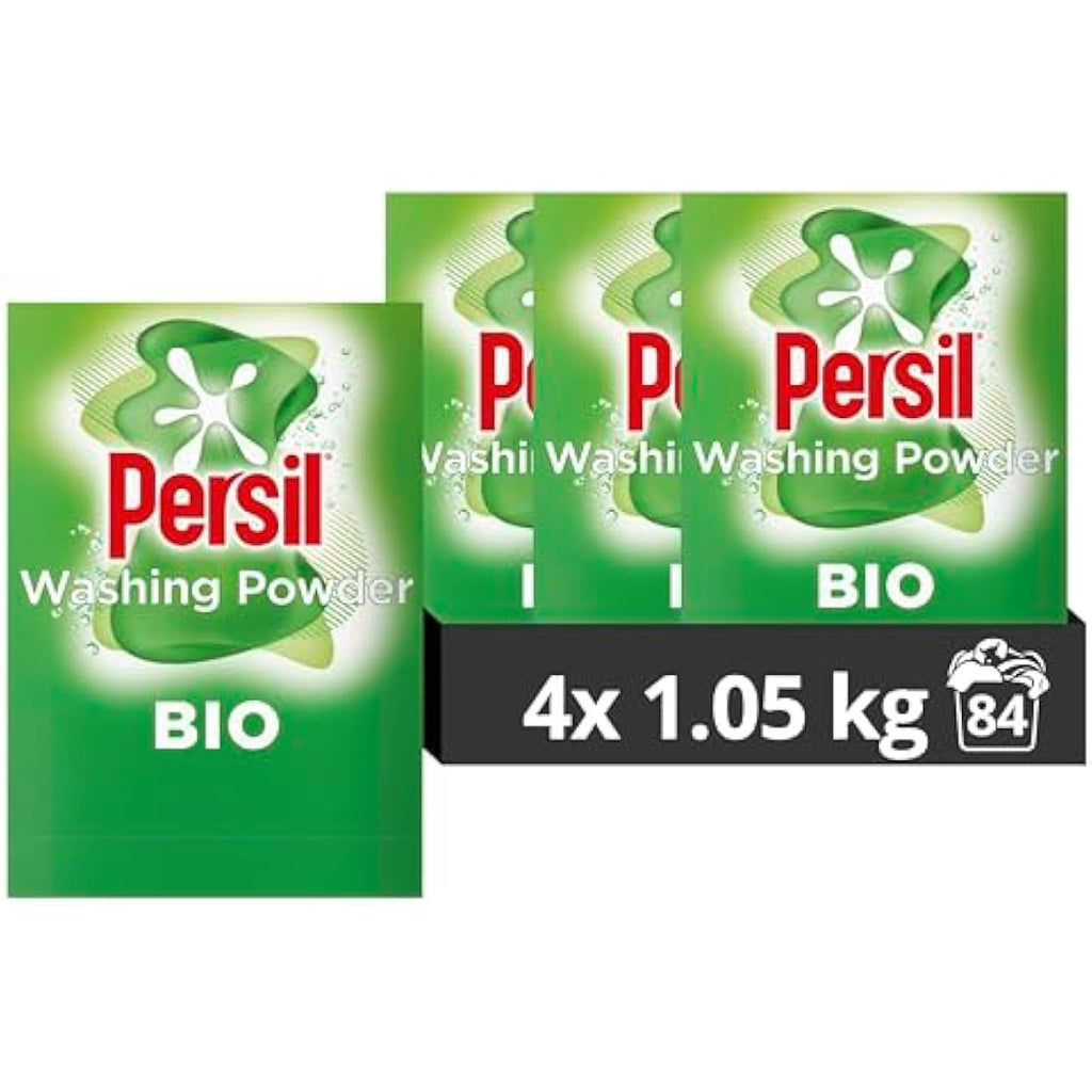 Persil Bio Washing Powder – Stain Removal Laundry Detergent 84 Washes