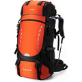 HOMIEE 60L Hiking Backpack | Waterproof Travel Rucksack with Rain Cover