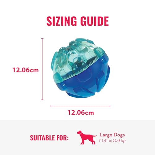 KONG Rewards Ball – Durable Interactive Treat Dispensing Toy for Large Dogs