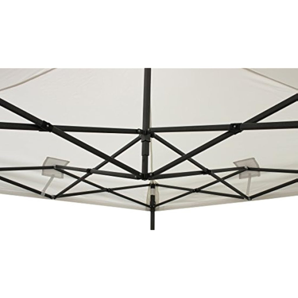 All Seasons Gazebos 2x2m Waterproof Pop Up Gazebo with 4 Sides | Cream