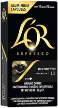 L'OR Espresso Ristretto Coffee Pods - Intensity 11 - 100 Capsules