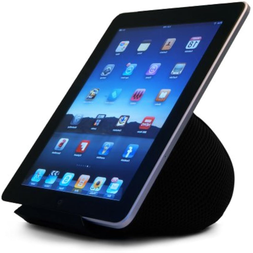 iProp iPad Bed & Lap Stand – Bean Bag Tablet Holder for Travel | Black