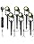 B-right 6-Pack Garden Spike Lights | 12V IP65 Waterproof Warm White LED