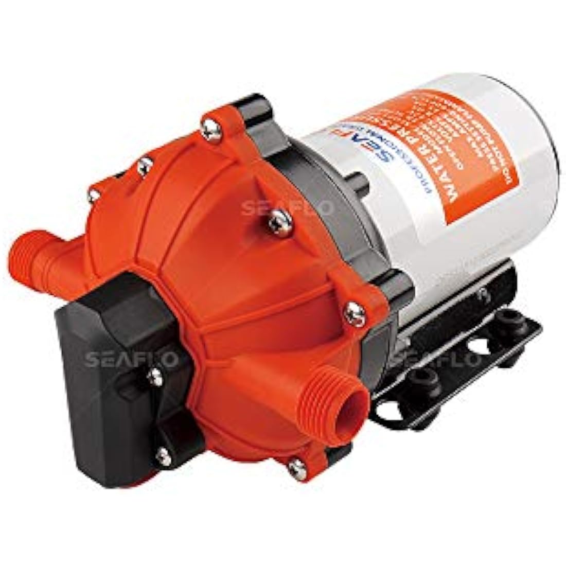 Seaflo 55-Series 12V Diaphragm Water Pump – 5.5 GPM 60 PSI Self-Priming