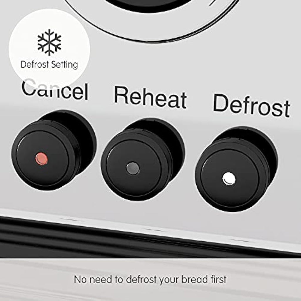 Morphy Richards Venture 4 Slice Toaster – Cream with Defrost & High Lift