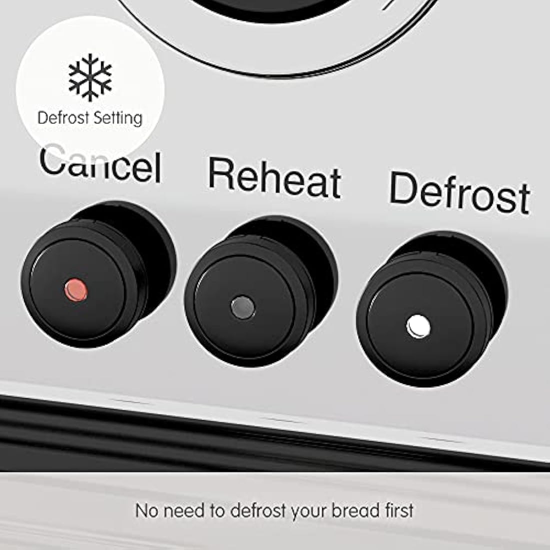 Morphy Richards Venture 4 Slice Toaster – Cream with Defrost & High Lift