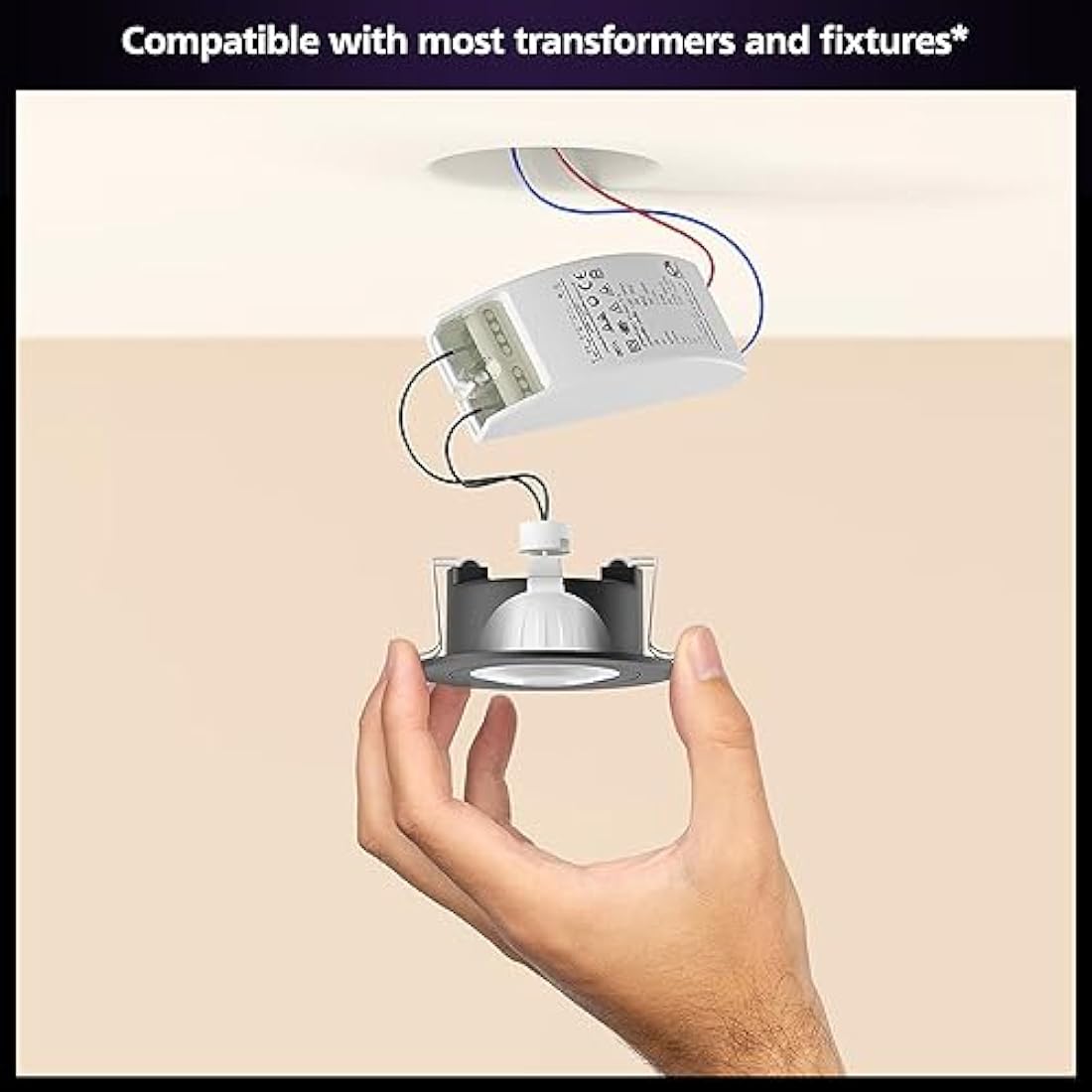 Philips Hue MR16 Smart LED Spot Bulbs – Warm to Cool White – 2 Pack