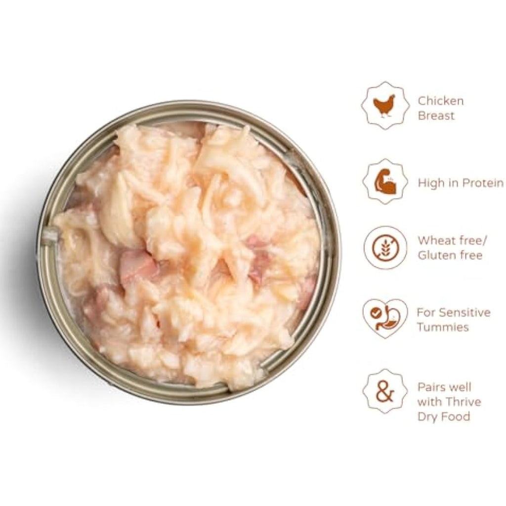 Thrive Complete Wet Cat Food - Chicken and Liver - 6 x 75g Tins
