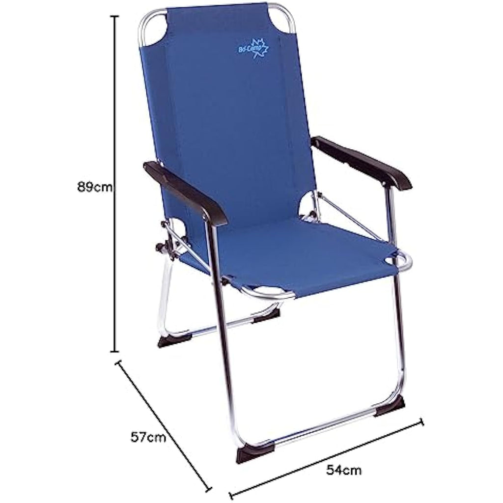 Bo-Camp Copa Rio Classic Aluminum Folding Chair – Lightweight & Compact