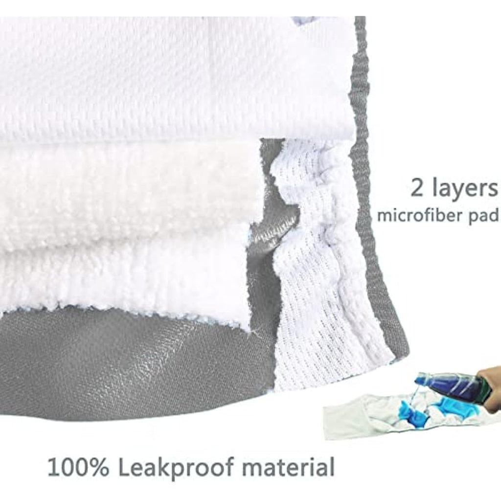 LeerKing Male Dog Belly Bands – Leakproof Reusable Diapers, 3 Pack, XXXL