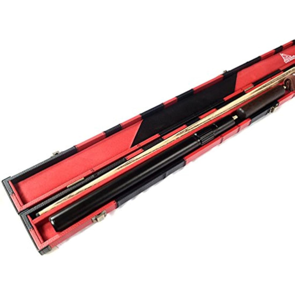 CUESOUL 57" 3/4 Snooker Cue Set | Rosewood Butt & Ash Shaft with Case