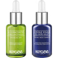HUYGENS Day & Night Face Serum Duo – Hyaluronic Acid & Repair Oil