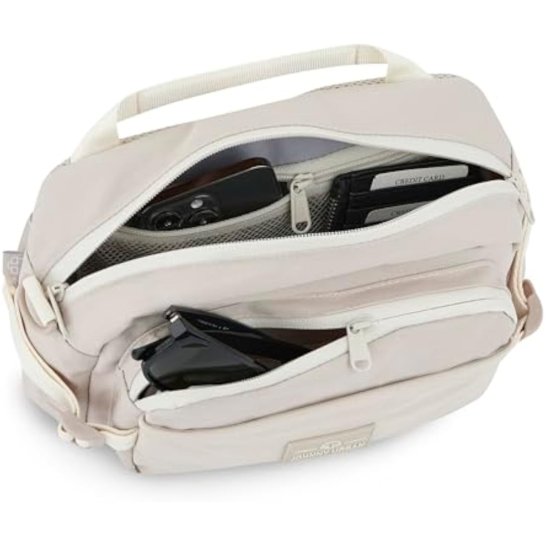 Johnny Urban Travis Large Bum Bag – Recycled Beige Waist Pack