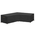 VANSHEIM V-Shape Corner Sofa Cover | Waterproof Heavy Duty Oxford Fabric