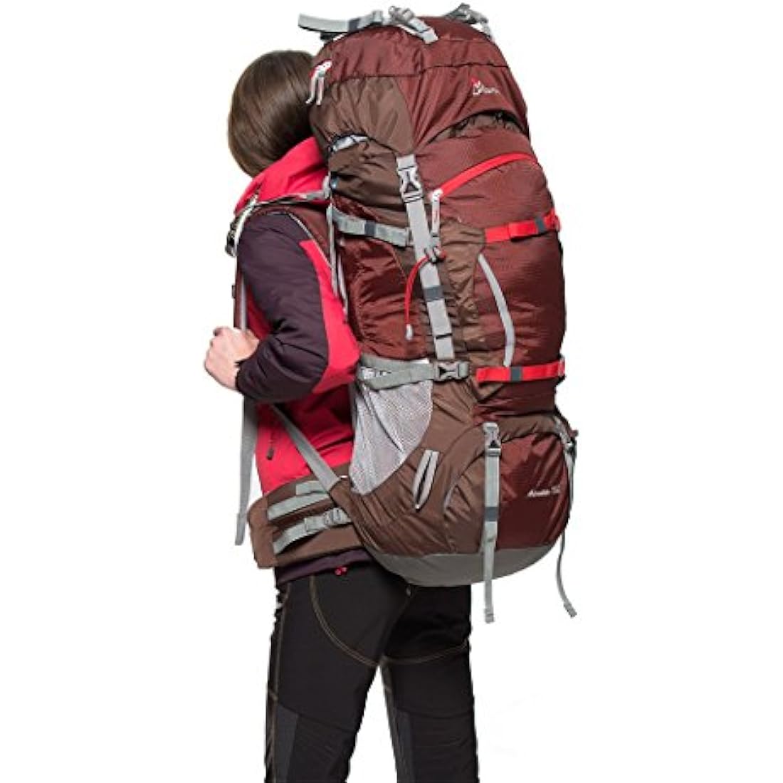 Mountaintop 70L Hiking Backpack – Internal Frame Water-Resistant Rucksack