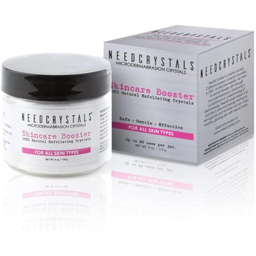 NeedCrystals Microdermabrasion Crystals – Aluminum Oxide Face Scrub, 113g