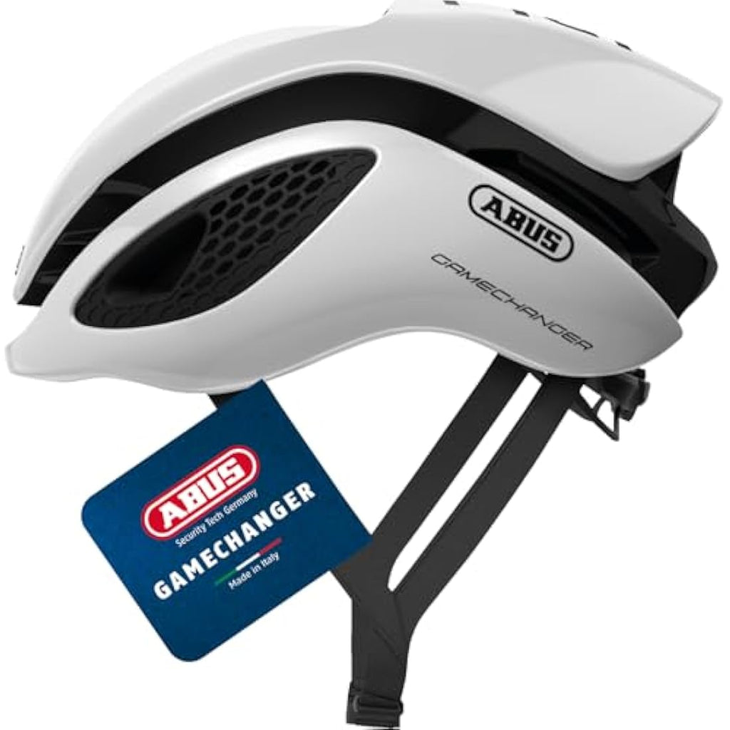 ABUS GameChanger Aerodynamic Racing Bike Helmet – Black, Size S