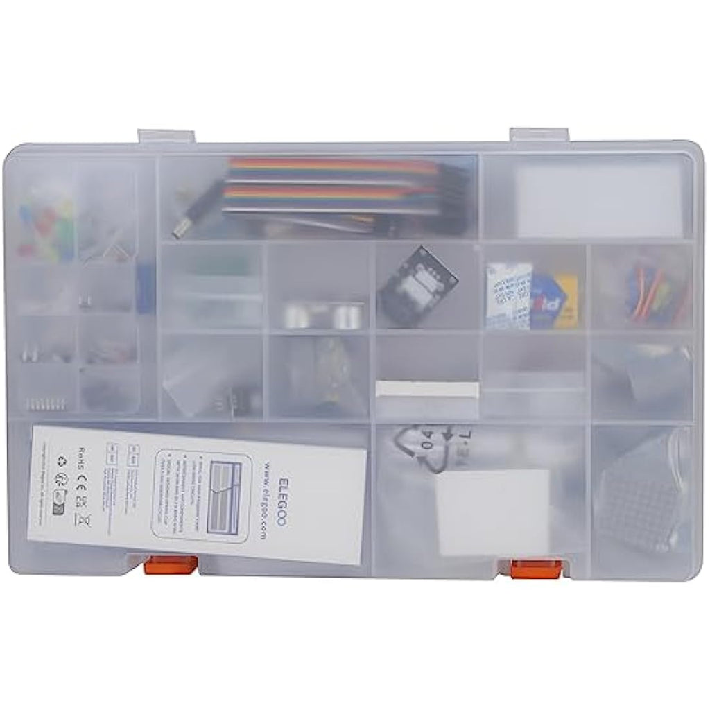 ELEGOO UNO R3 Ultimate Starter Kit for Arduino IDE - 200+ Components