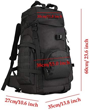 YUHAN 60L Tactical Backpack | Military MOLLE Hiking Trekking Rucksack