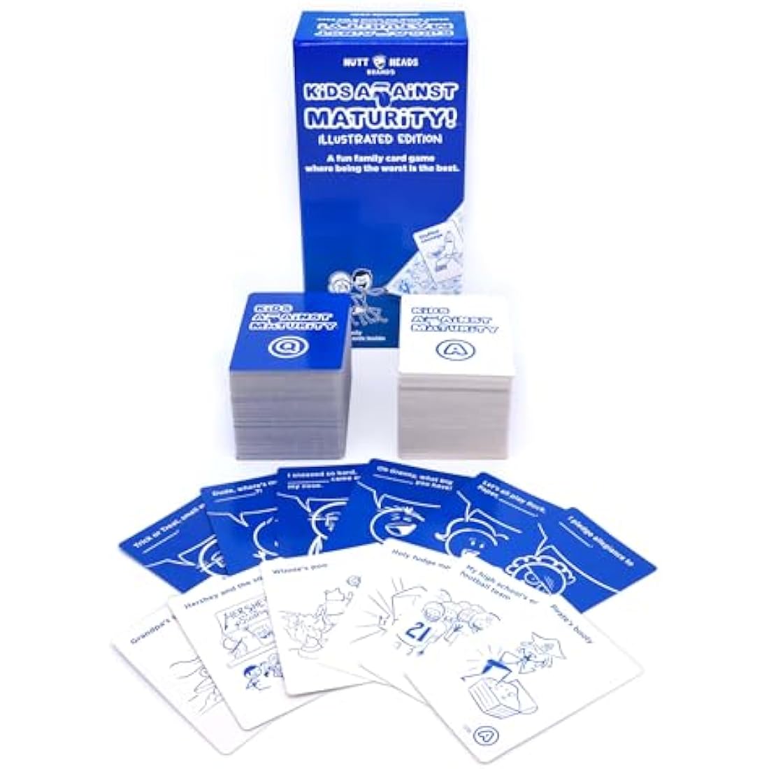 Kids Against Maturity Card Game – Hilarious Family Party Game, 600 Cards
