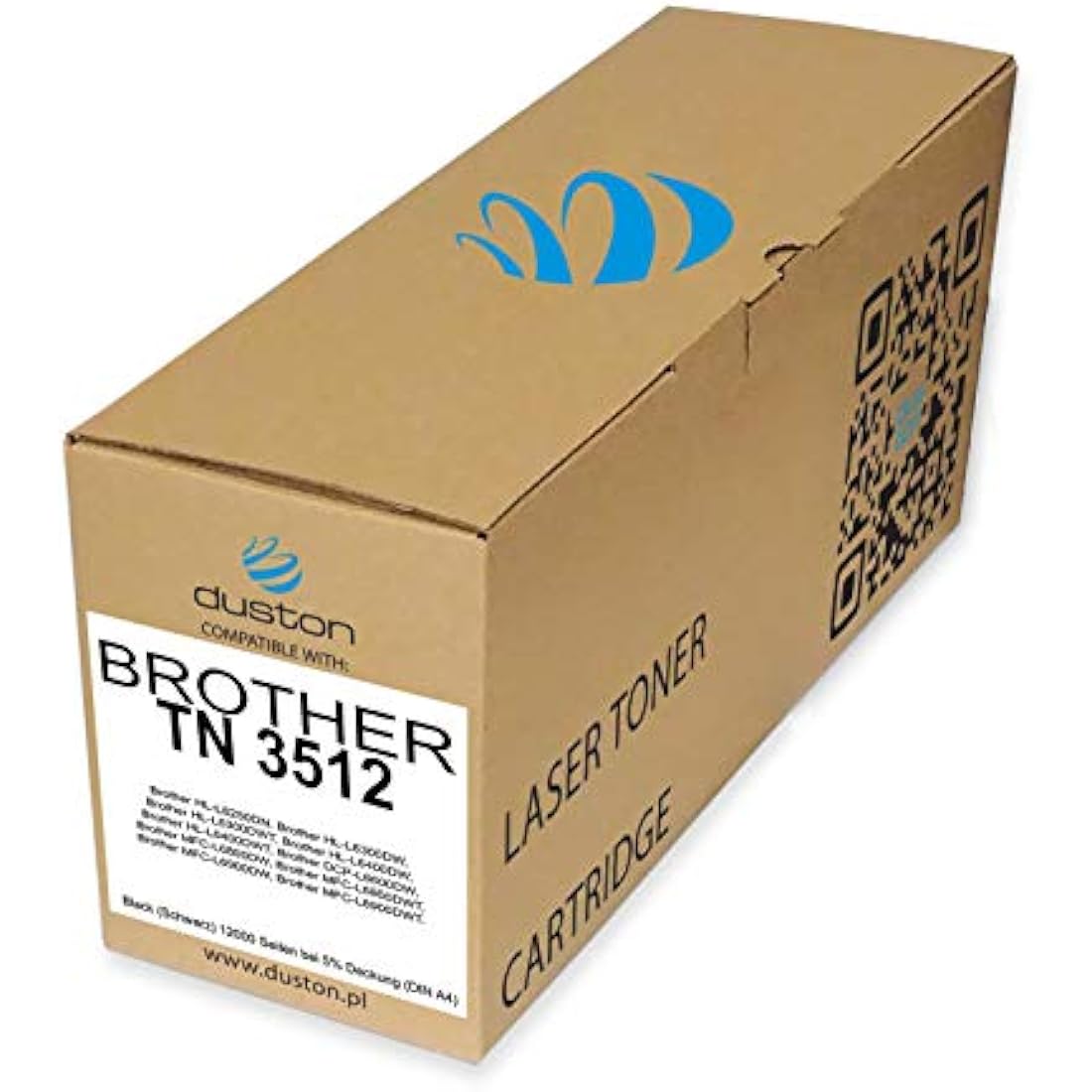 Duston TN3512 Black Toner Cartridge for Brother HL-L6400 MFC-L6900