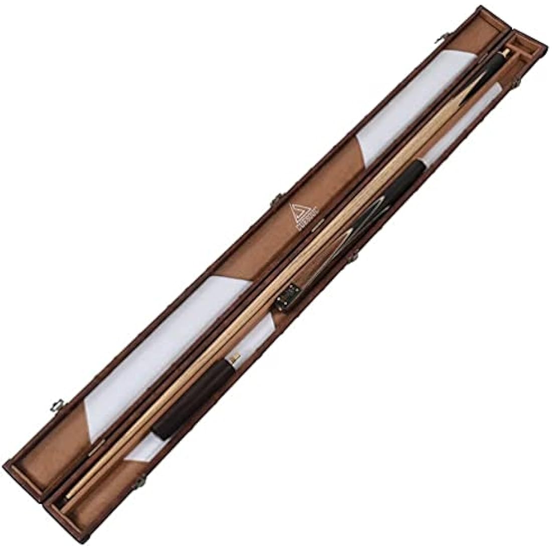 CUESOUL 57" 3/4 Jointed Rosewood Snooker Cue Set with Case | 9.5mm Tip