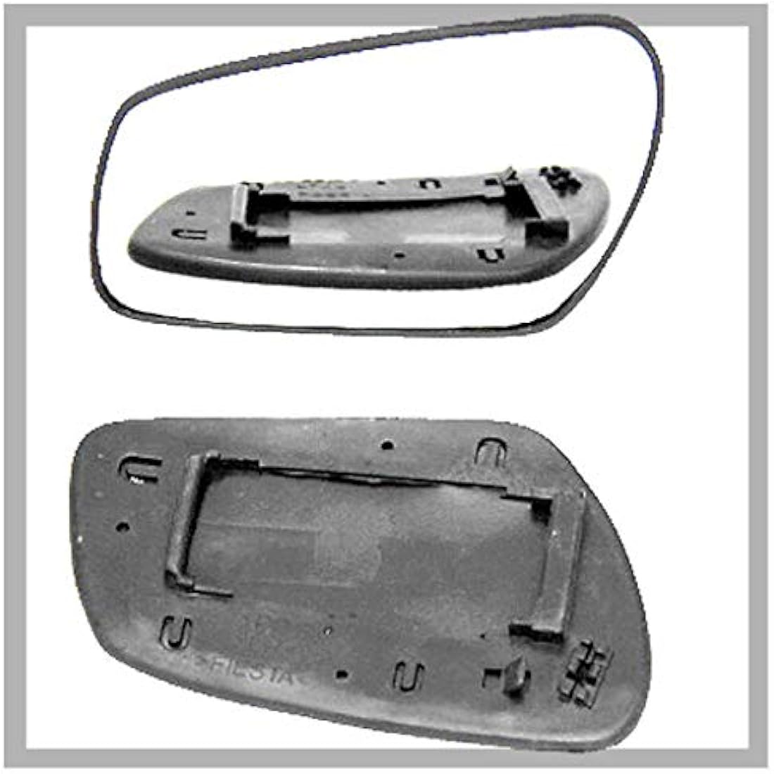 Ford C-Max Wing Mirror Glass | 2007-2009 Left Passenger Convex Base