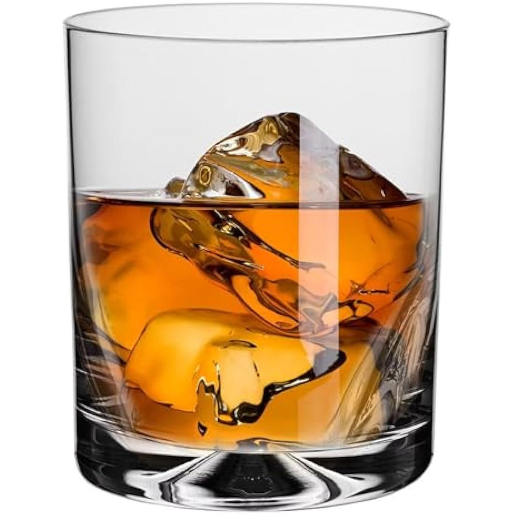 Krosno Mixology Whisky Glasses – Set of 6 – 350ml Glass Tumblers