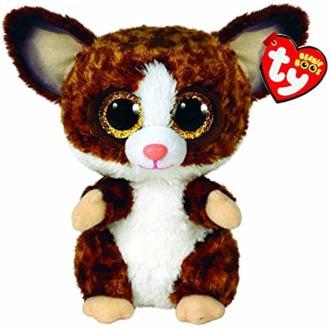 Ty Beanie Boos Binky Bush Baby Galago Monkey 6" Soft Plush Toy