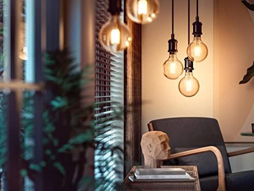 Philips Hue White Ambiance Filament E27 Smart LED Globe – 550 Lumens