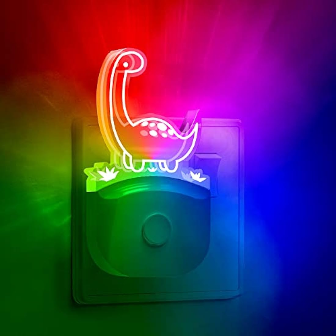 LOHAS-LED Dinosaur Night Light | Color Changing Dusk to Dawn Sensor Lamp