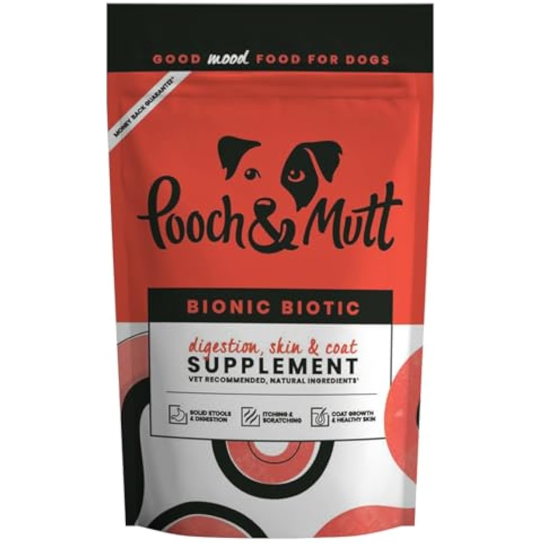 Pooch & Mutt Bionic Biotic Dog Digestion & Skin Health Supplement, 200g