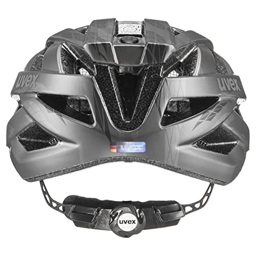 uvex i-vo cc Bike Helmet – Lightweight All-Round Cycling – Black – 52-57cm