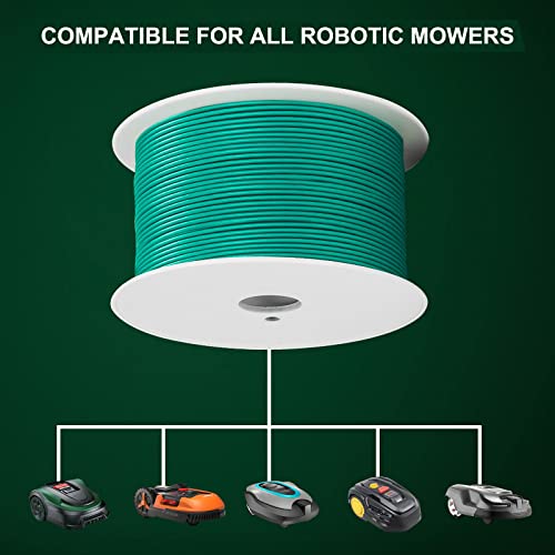 Headley Tools 250m Boundary Wire Kit for Robotic Lawnmowers with Pegs