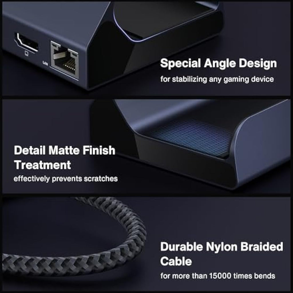 iVANKY 8-in-1 Docking Station for Steam Deck & ROG Ally | 4K@144Hz HDMI