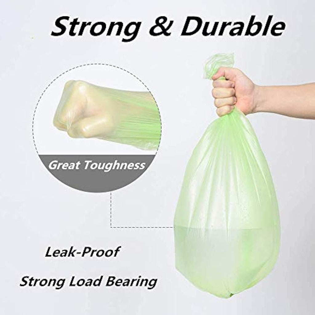 20L Biodegradable Bin Liners – 100 Compostable Food Waste Bags