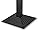 Bolero Cast Iron Square Table Base – Adjustable Feet – 720mm Height