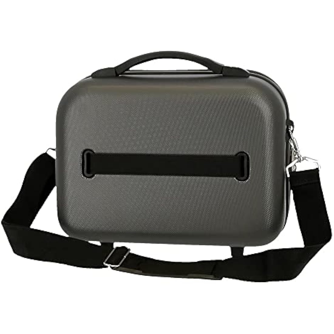 Roll Road India Beauty Case - Grey ABS Travel Toiletry Bag - 29cm