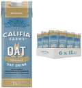 Califia Farms Unsweetened Oat Drink - Calcium & Vitamin D (6 x 1L)