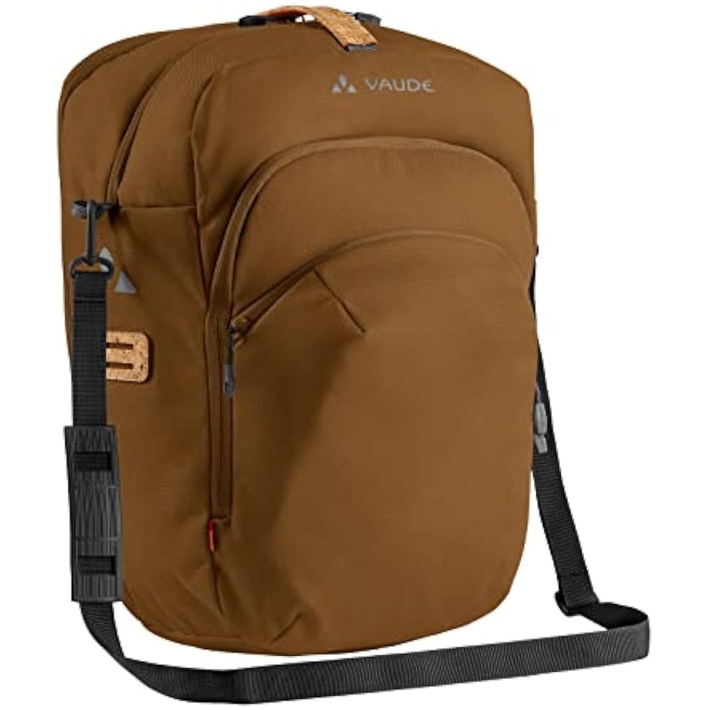 Vaude eBack Single Rear E-Bike Pannier Bag with Battery Storage – Umbra