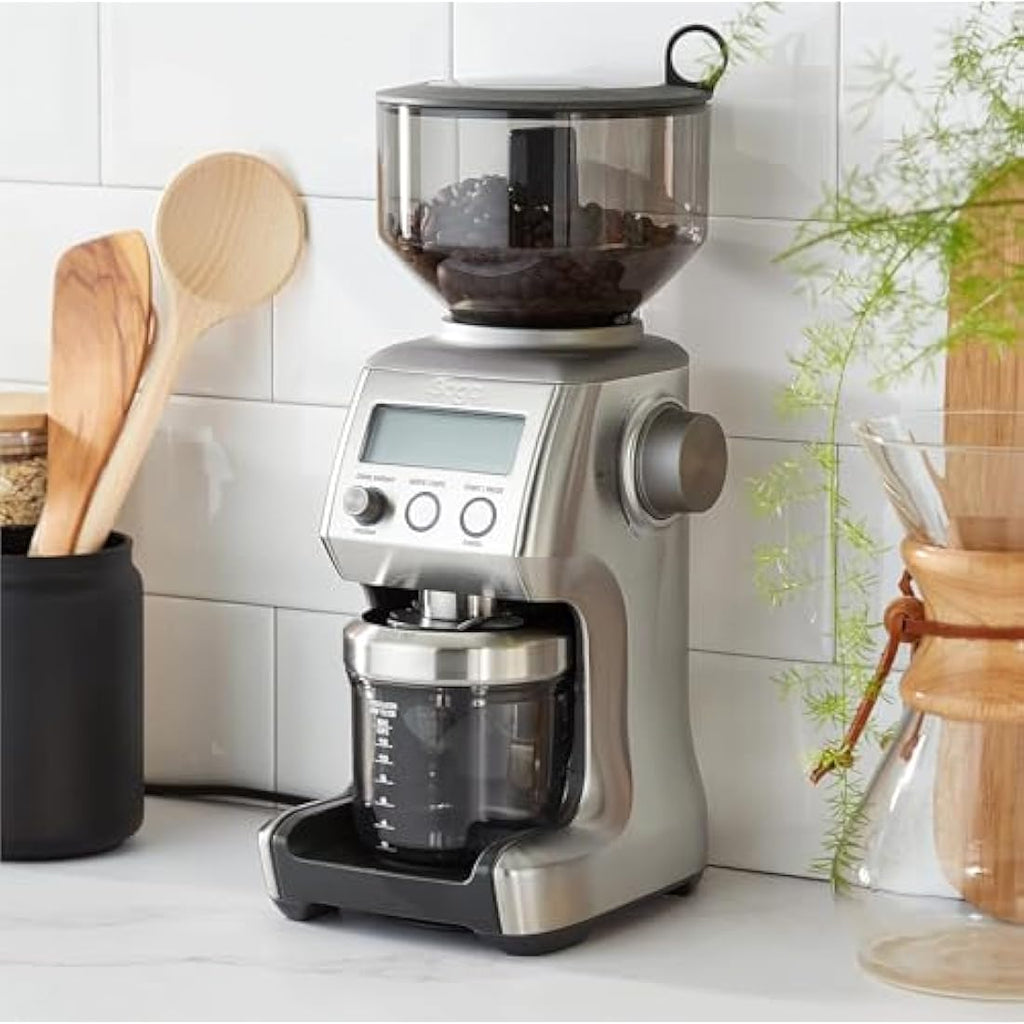 Sage Smart Grinder Pro – Conical Burr Coffee Grinder, Stainless Steel