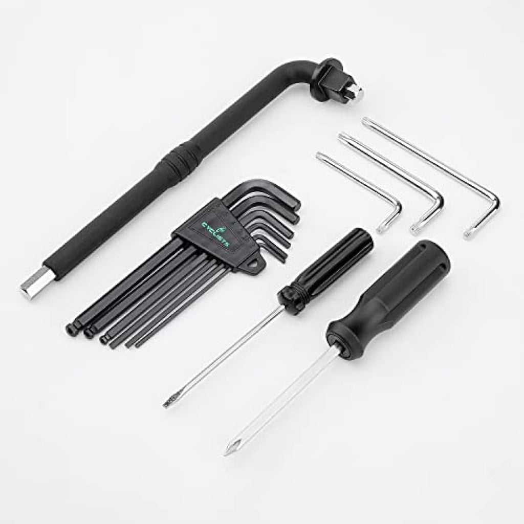 CYCLISTS 27-Piece Bicycle Repair Kit – Portable Bike Tool Set with Case