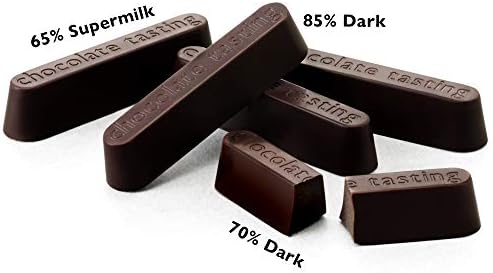 Hotel Chocolat Dark Chocolate Baton Library – 45 High-Cacao Batons, 365g