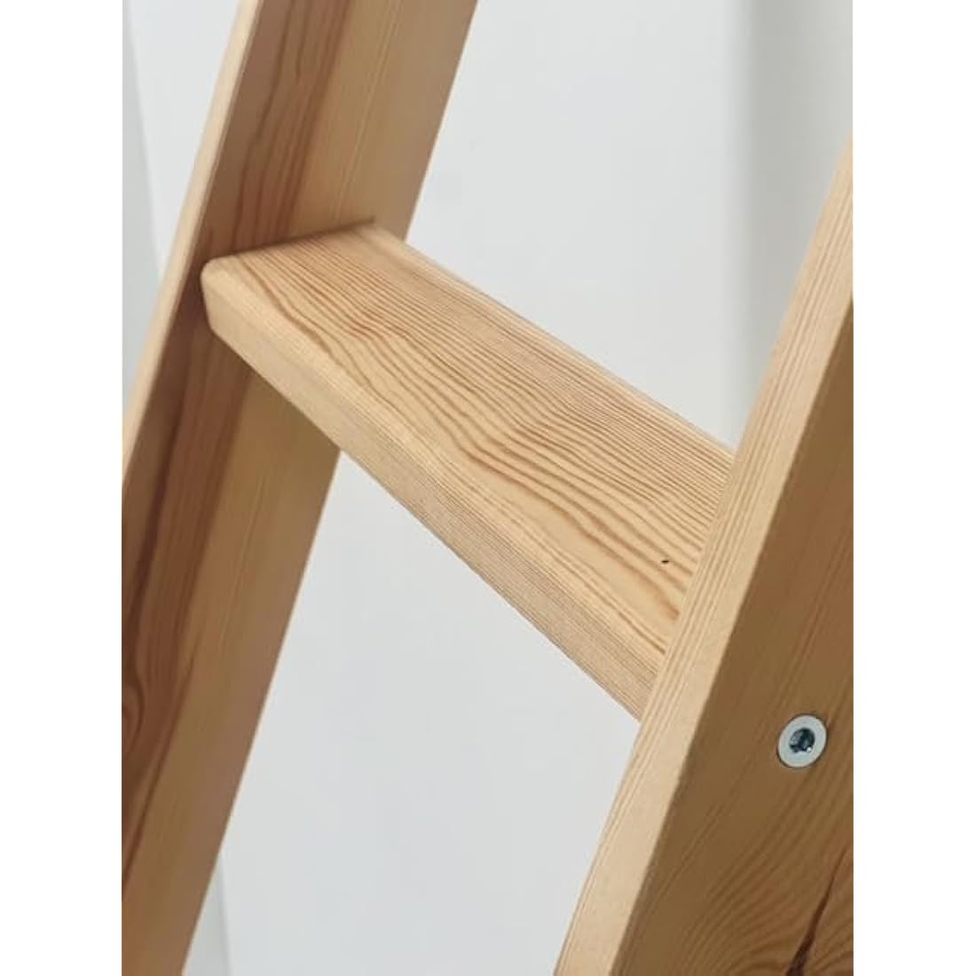 Jolof Store Solid Pine Bunk Bed Ladder – Slanted Heavy Duty Design