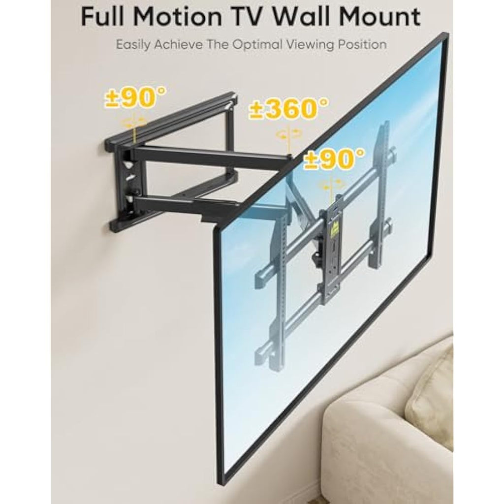 Forging Mount Long Reach TV Wall Bracket | Full Motion Corner Mount 37-75"