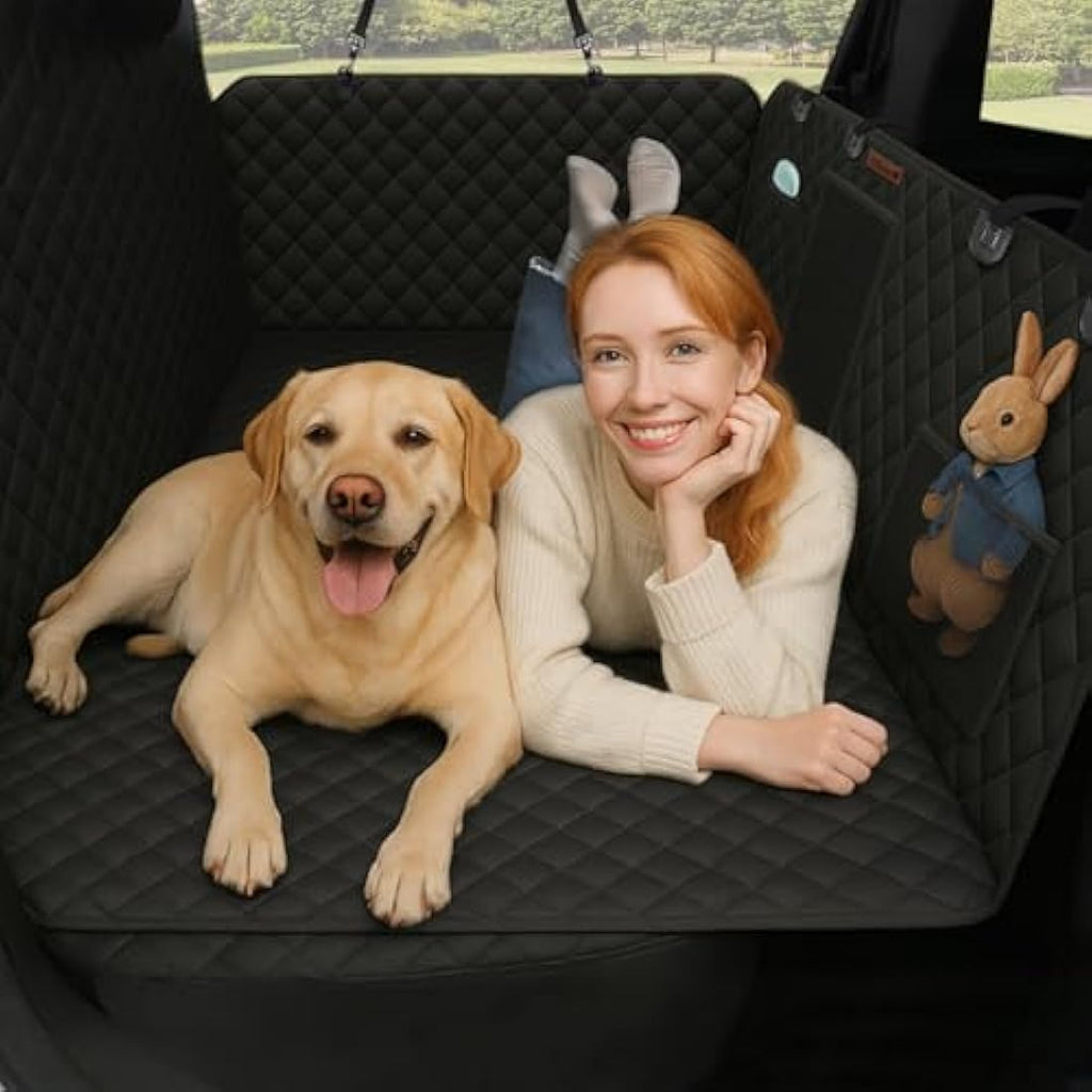 Alfheim Dog Back Seat Extender – 180kg Waterproof Hard Bottom Hammock