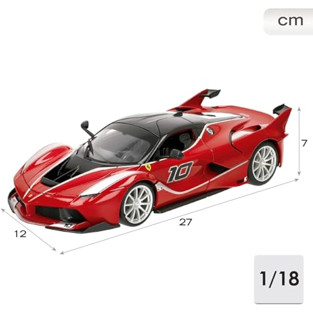 Bburago Ferrari FXX-K Diecast Model Car – 1:18 Scale Collectible Vehicle