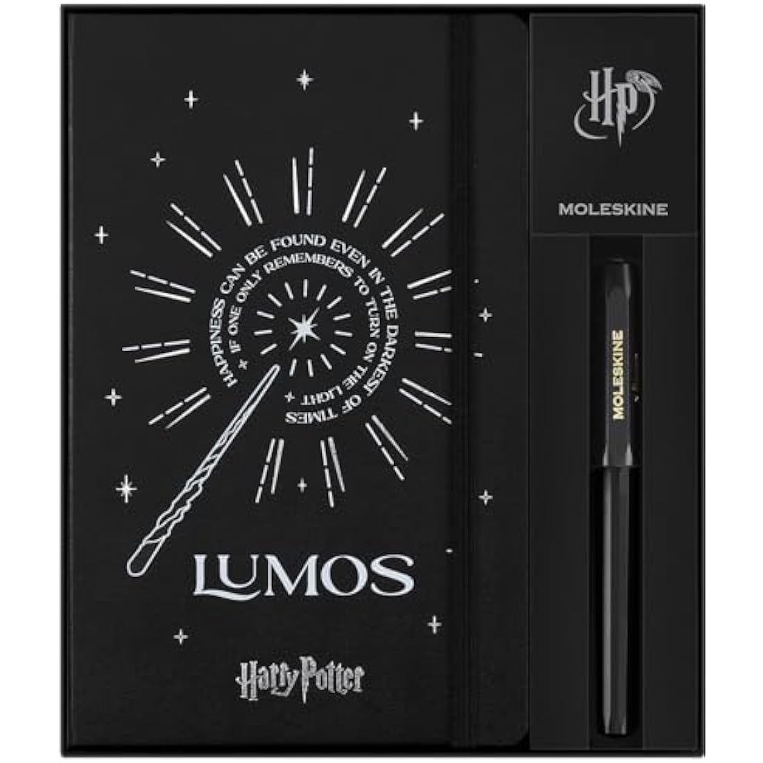 Moleskine Harry Potter Spells Gift Set | Kaweco Pen & Ruled Notebook