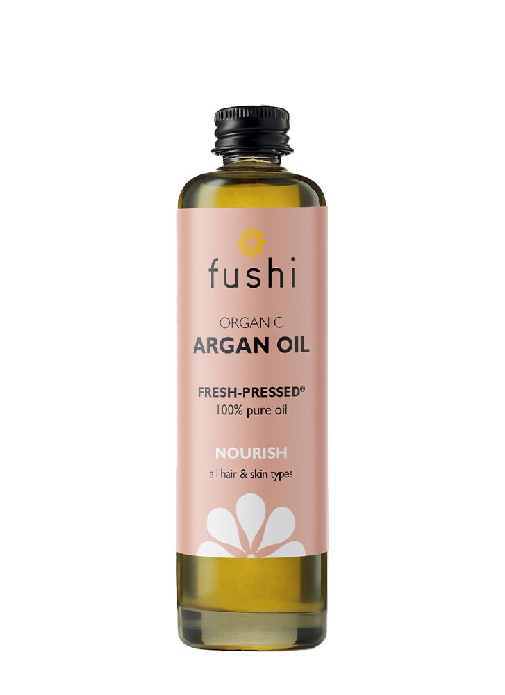 Fushi Organic Moroccan Argan Oil – Pure Cold Pressed Virgin Oil - 100ml