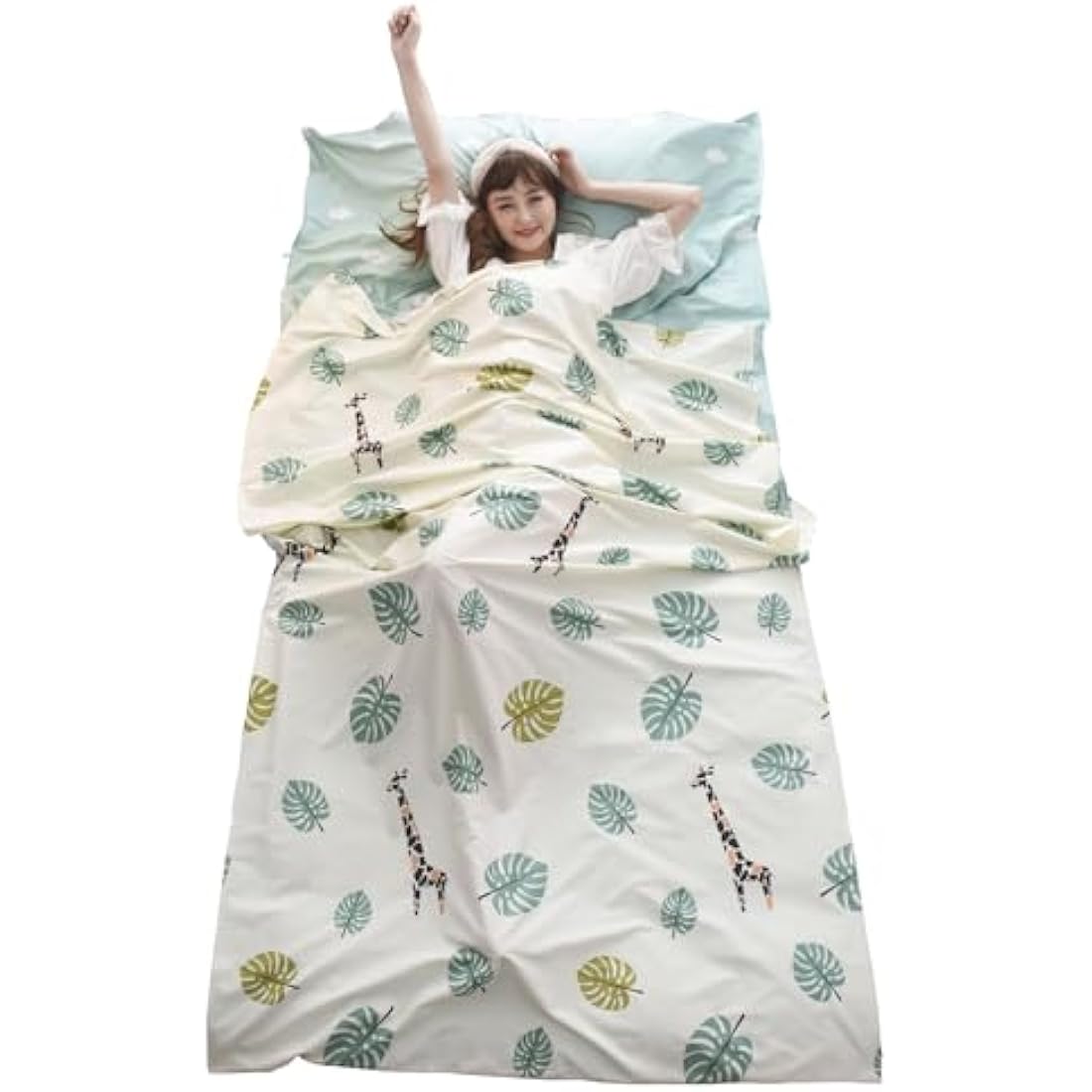 Cotton Sleeping Bag Liner – Lightweight Travel Sheet